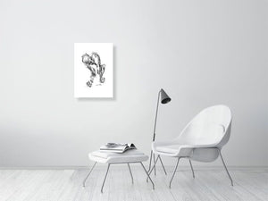 Beggar - Prints Of Squiglet Drawings For Sale