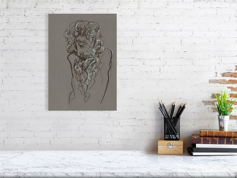 Man in B Minor - Prints Of Squiglet Drawings For Sale