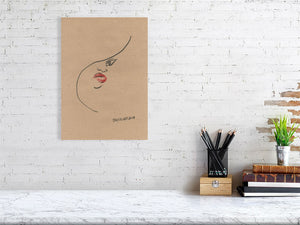 Lipstick - Squiglet Drawings For Sale