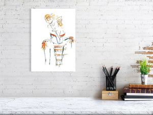 
            
                Load image into Gallery viewer, Au Bal. Драгун. - Prints Of Squiglet Drawings For Sale
            
        