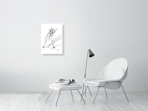 Violinist - Frenetic Violin Playing - Squiglet Drawings For Sale