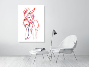 
            
                Load image into Gallery viewer, Red Hat. England - Prints Of Squiglet Drawings For Sale
            
        