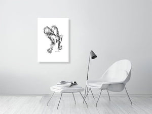 Beggar - Prints Of Squiglet Drawings For Sale