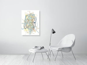 Mer Du Milieu - Limited Edition of 150 Prints of Drawings by Squiglet