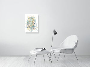 Mer Du Milieu - Limited Edition of 150 Prints of Drawings by Squiglet