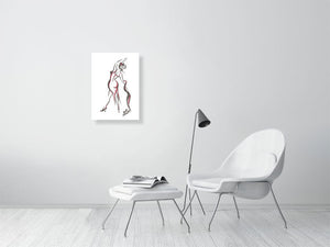 Piazzolla-Tango-01 - Squiglet Drawings For Sale