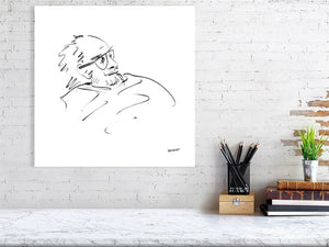 Umberto Eco - Squiglet Drawings For Sale