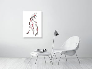 Piazzolla-Tango-01 - Squiglet Drawings For Sale