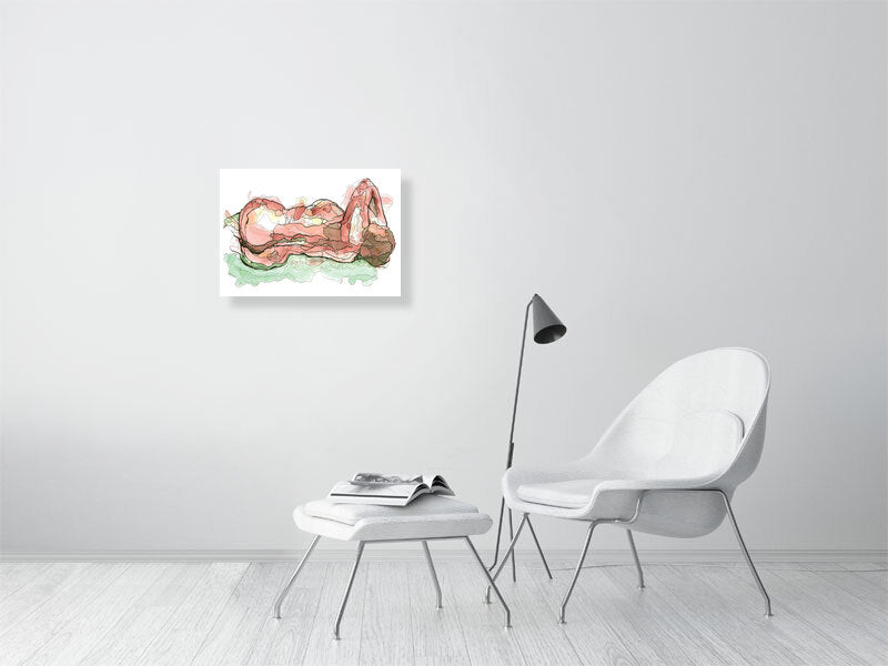Resting Venus - Limited Edition of 150 Prints of Drawings by Squiglet