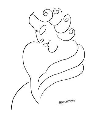 Hera - Prints Of Squiglet Drawings For Sale