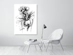 Listening to Vivaldi - Prints Of Squiglet Drawings For Sale