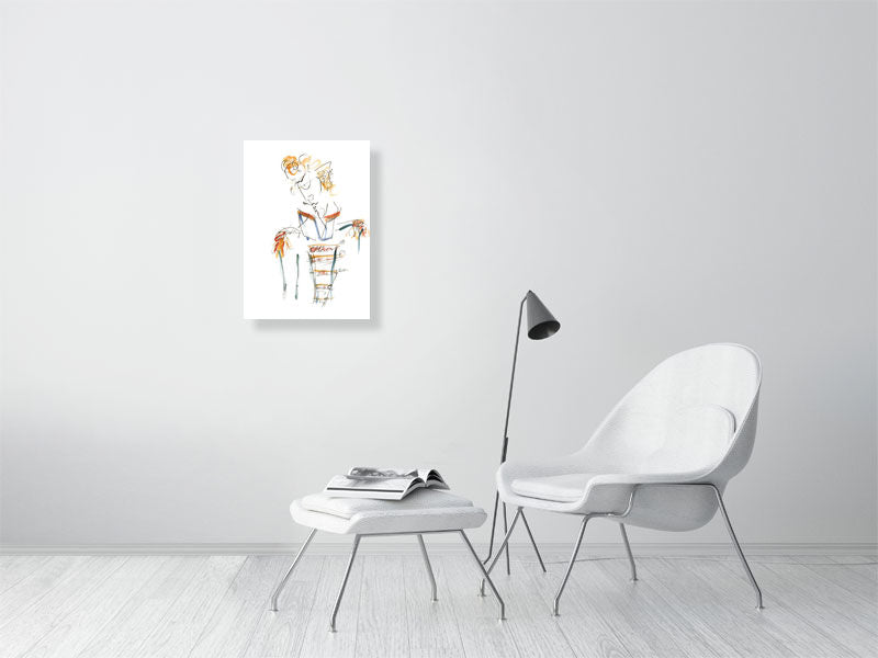 
            
                Load image into Gallery viewer, Au Bal. Драгун. - Prints Of Squiglet Drawings For Sale
            
        