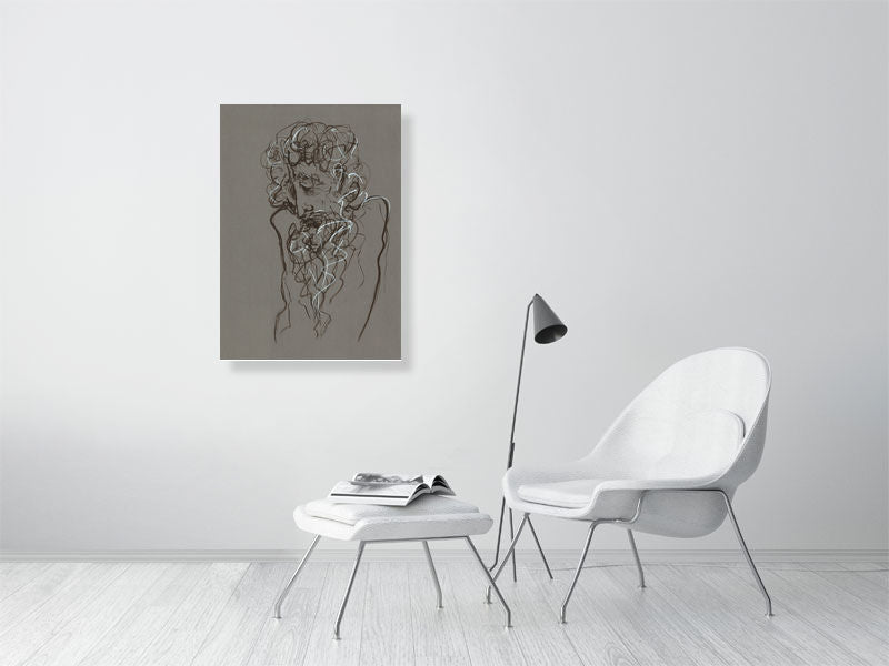 Man in B Minor - Prints Of Squiglet Drawings For Sale
